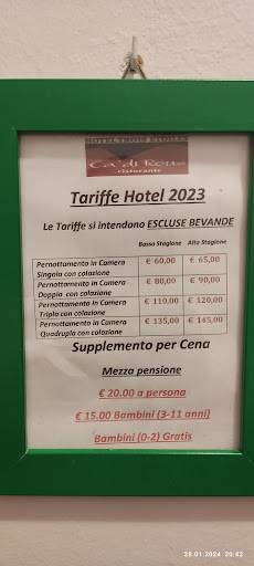 Ristorante Ca' Di Rous меню