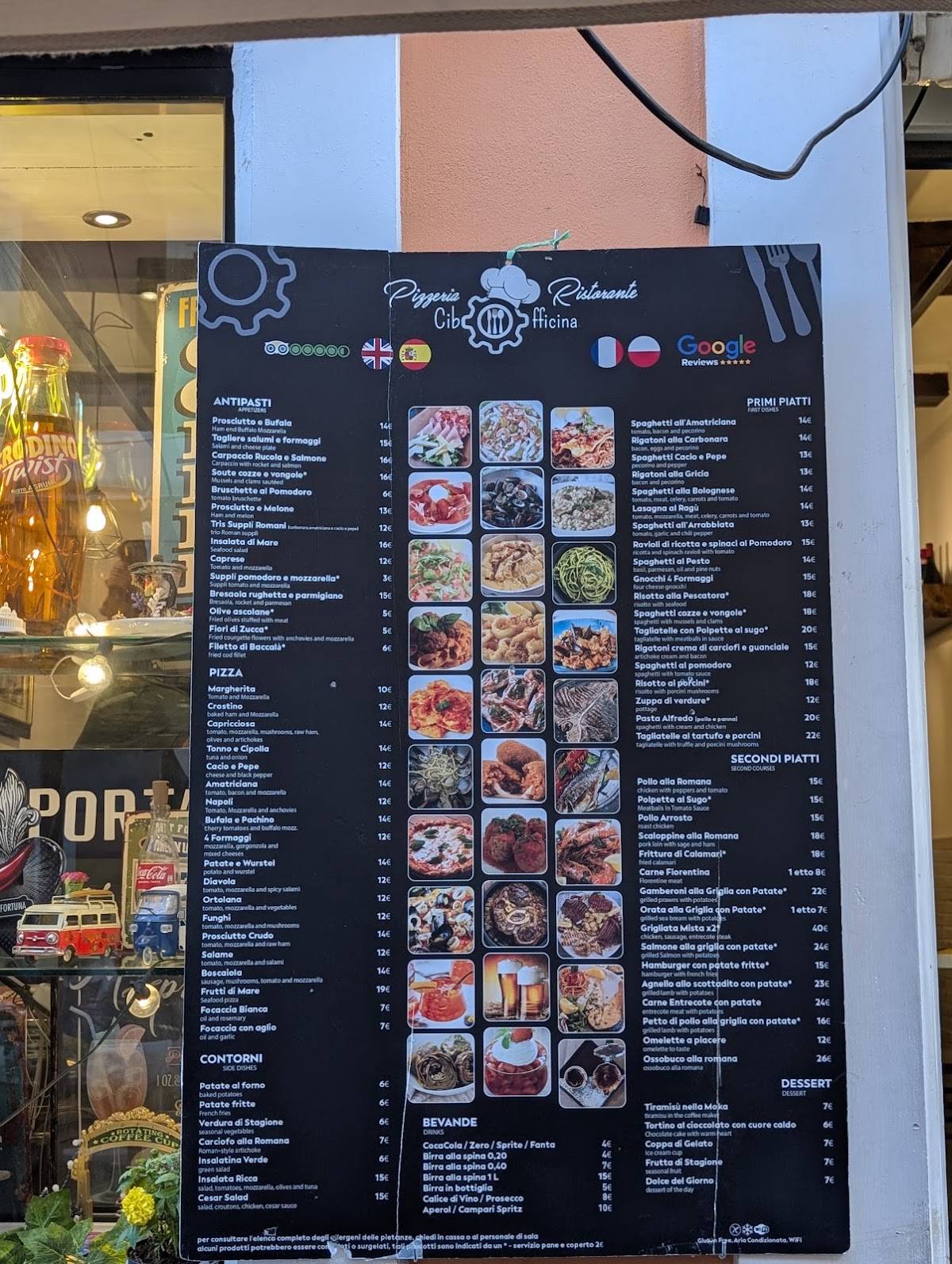 Ristorante Da Marcello меню