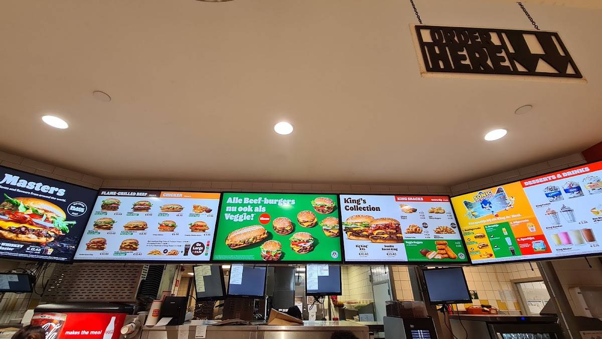 Burger King меню