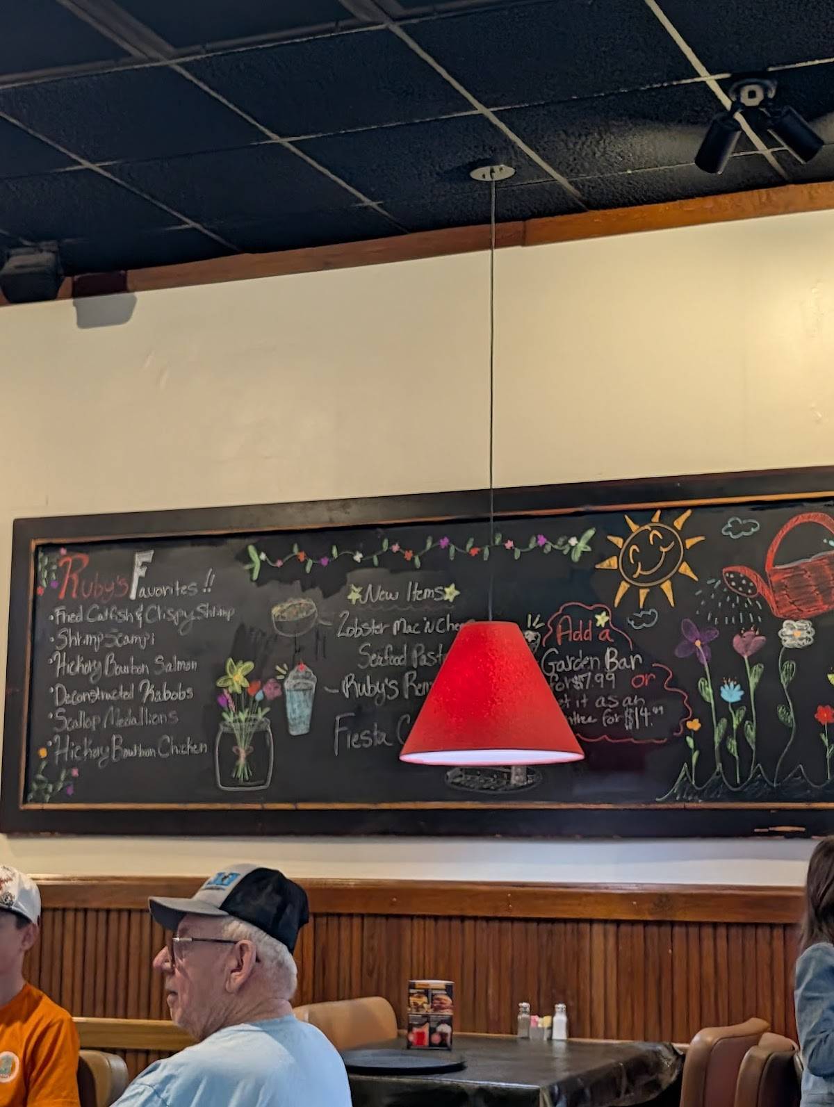 Ruby Tuesday меню