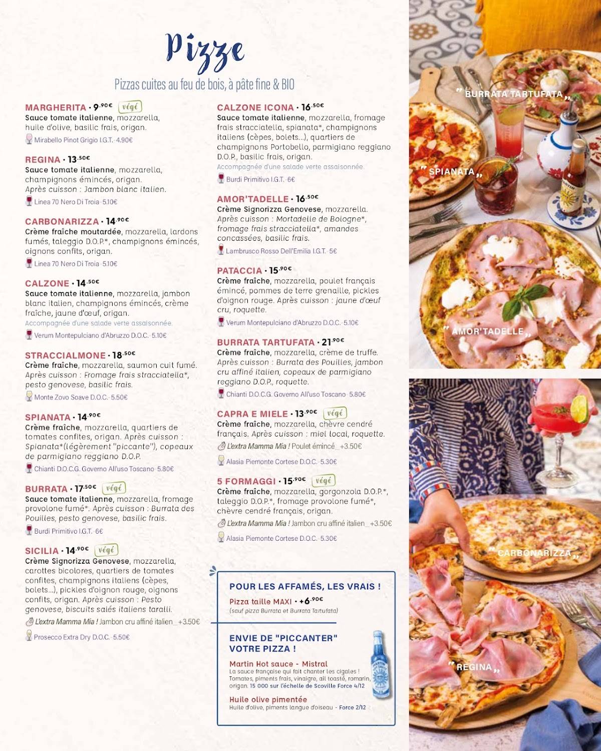 Signorizza Rivesaltes меню