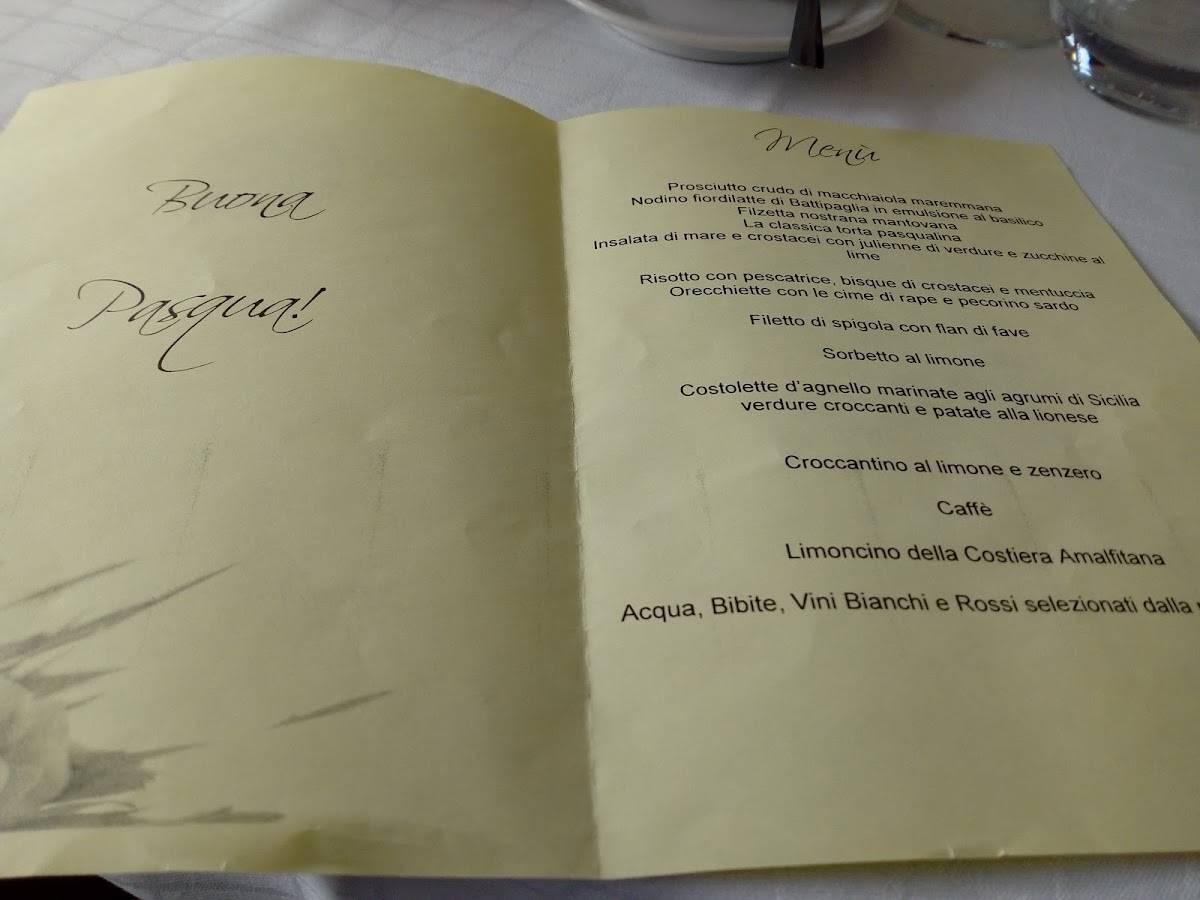 Simposio меню