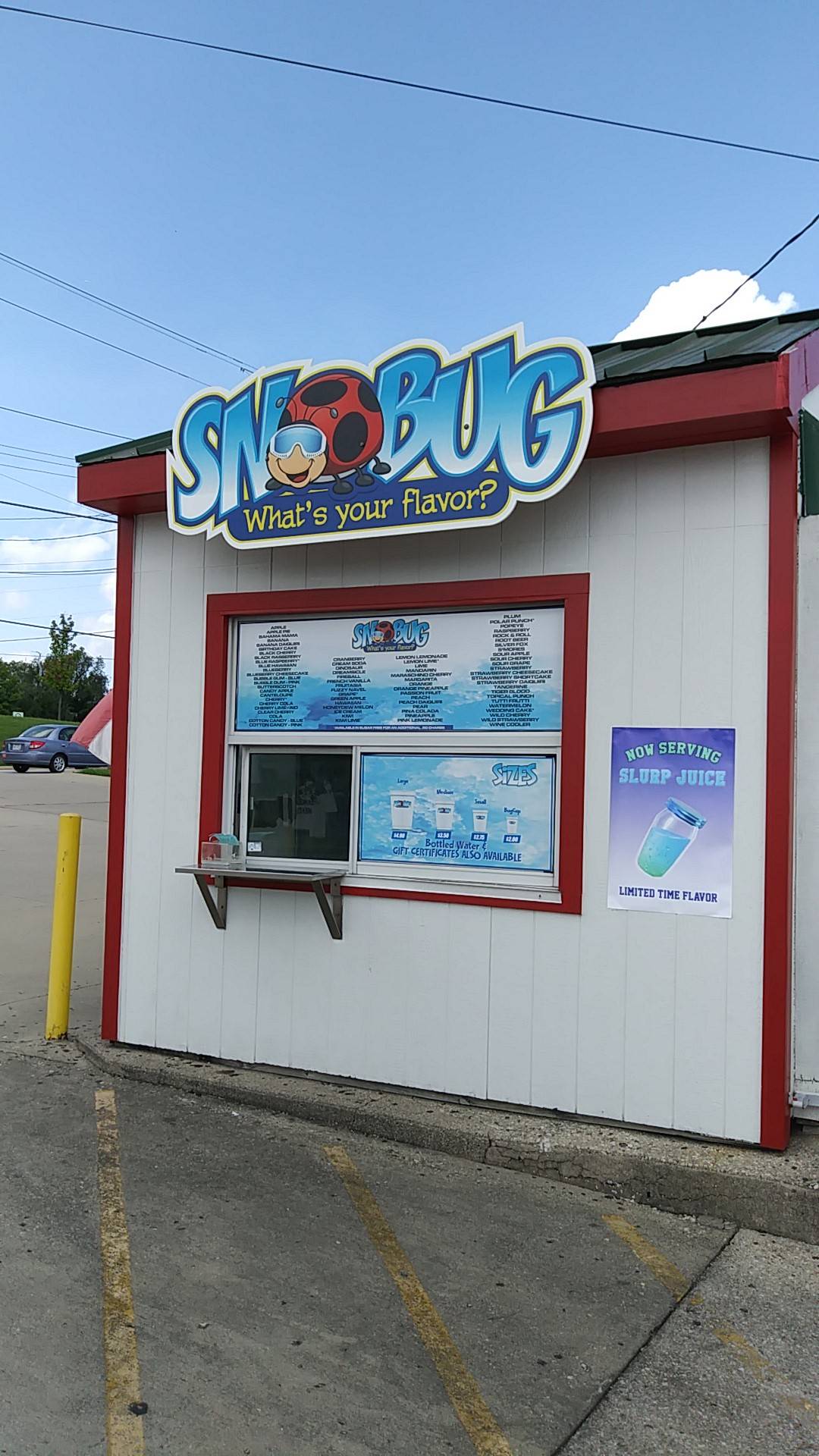 Snobug меню