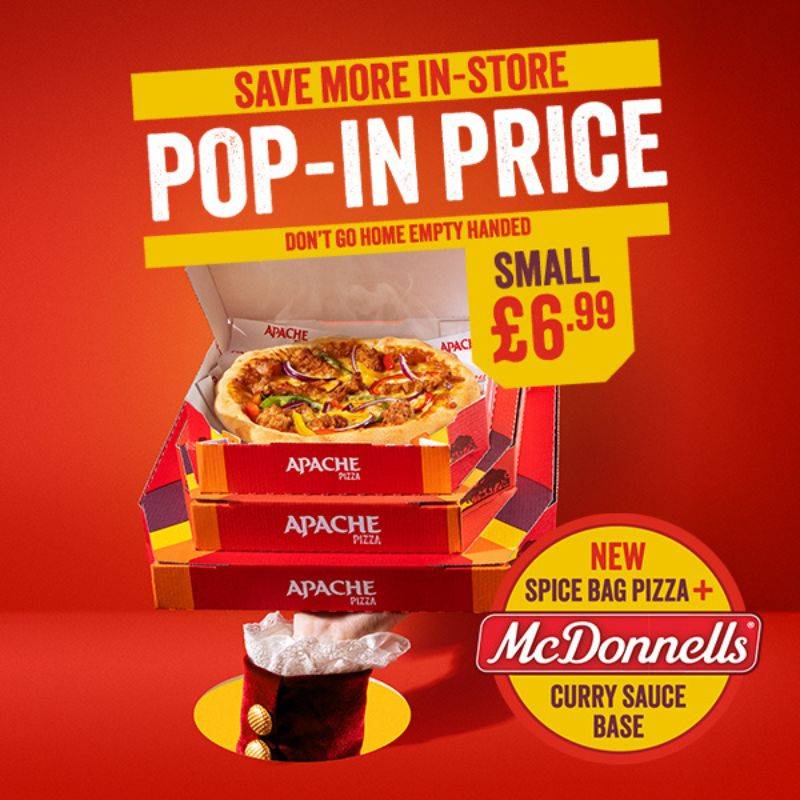 Apache Pizza Strabane меню
