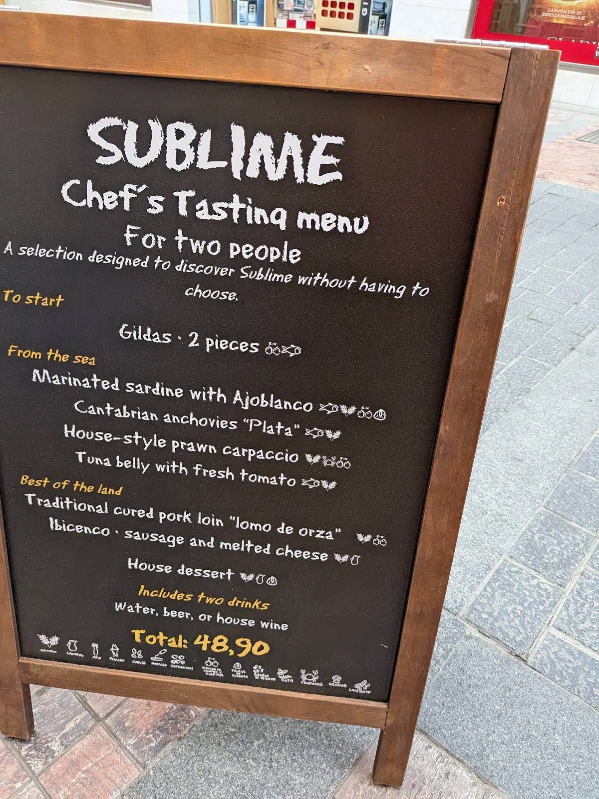 Sublime меню