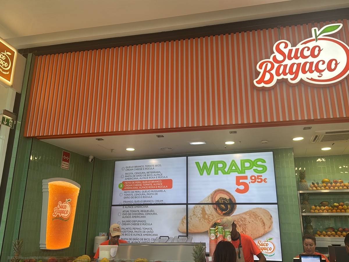Suco Bagaço меню