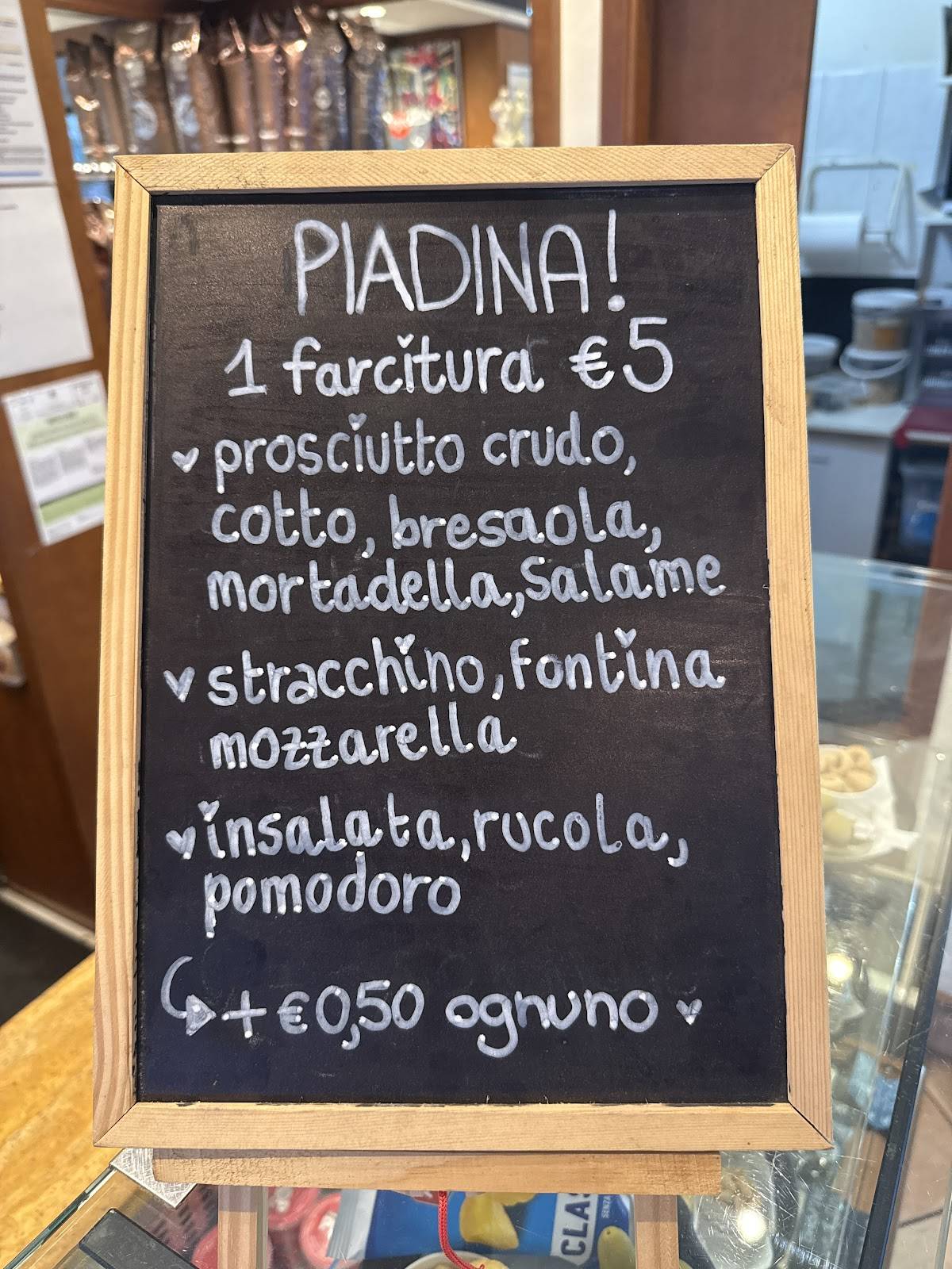 Sweet Caffè меню