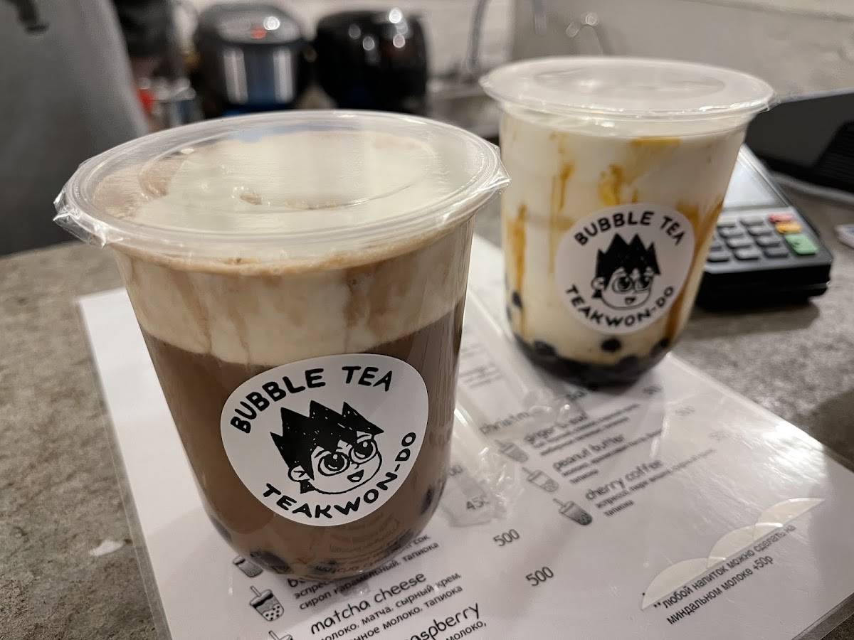 Teakwon-do Bubble Tea меню