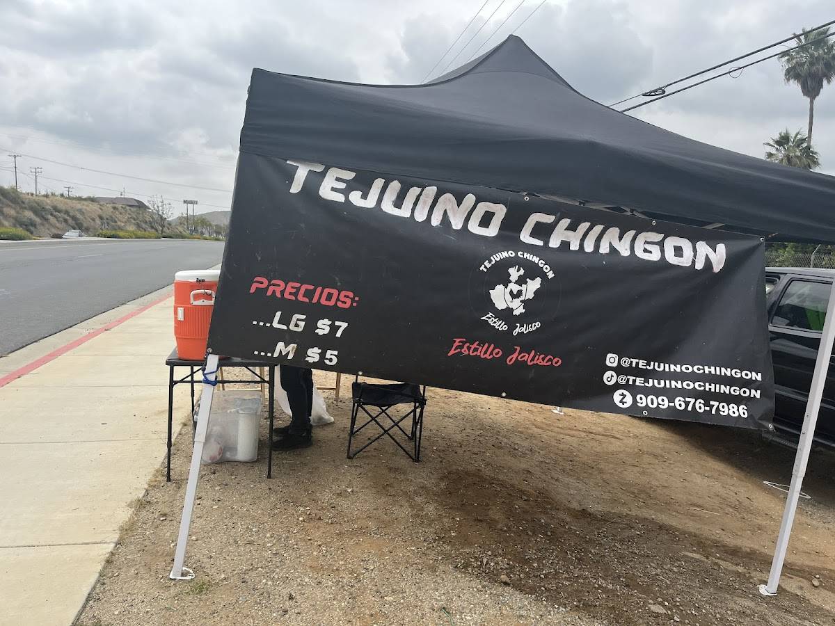 Tejuino chingon меню