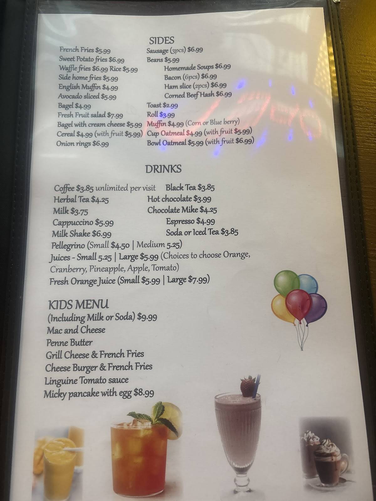 The Best Diner - Family Restaurant меню
