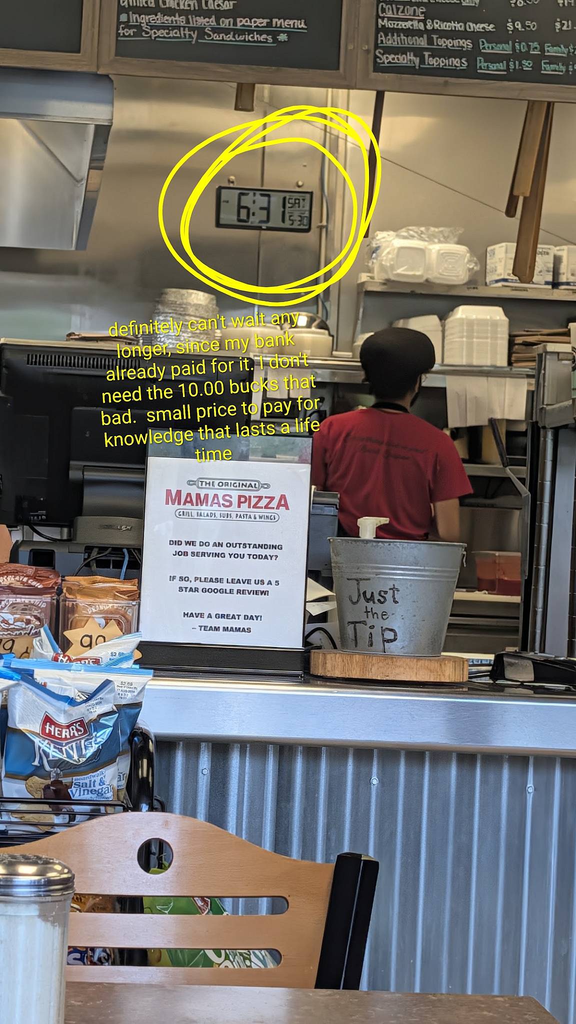 The Original Mama's Pizza and Grill Sinking Spring меню