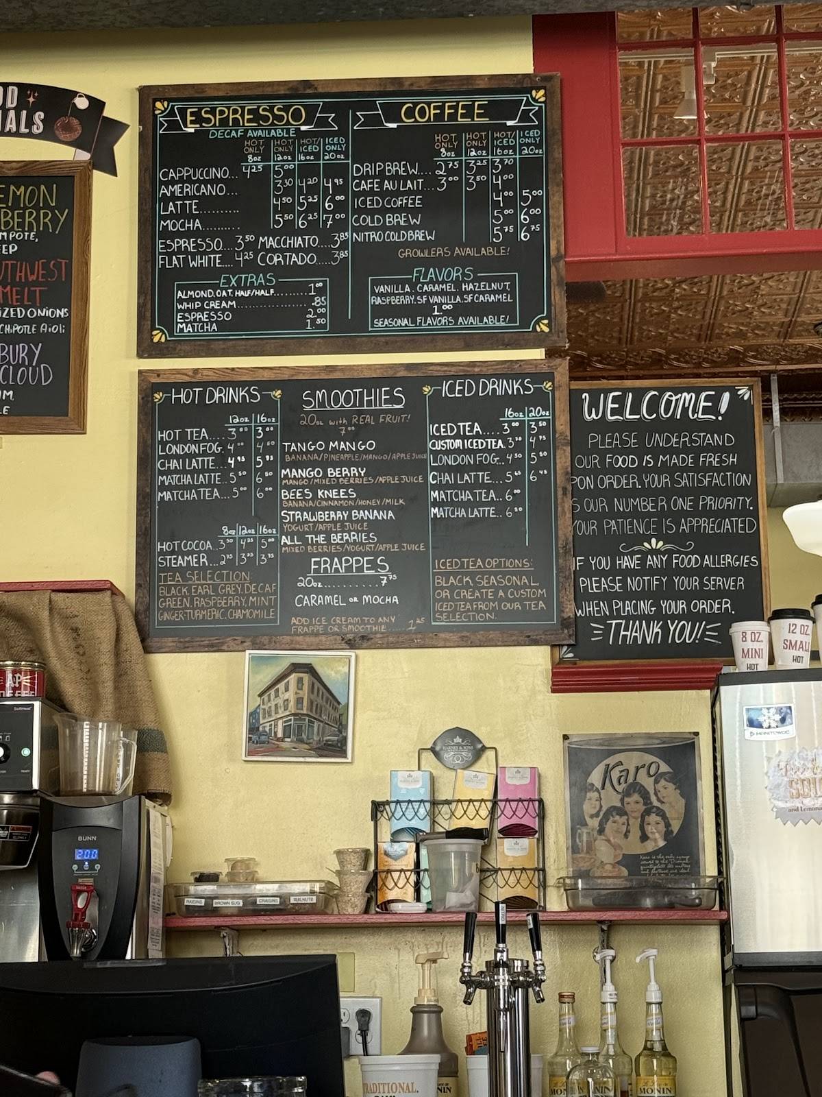 The Peekskill Coffee House меню