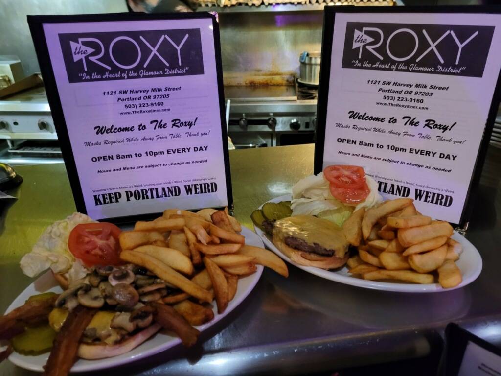 The Roxy меню