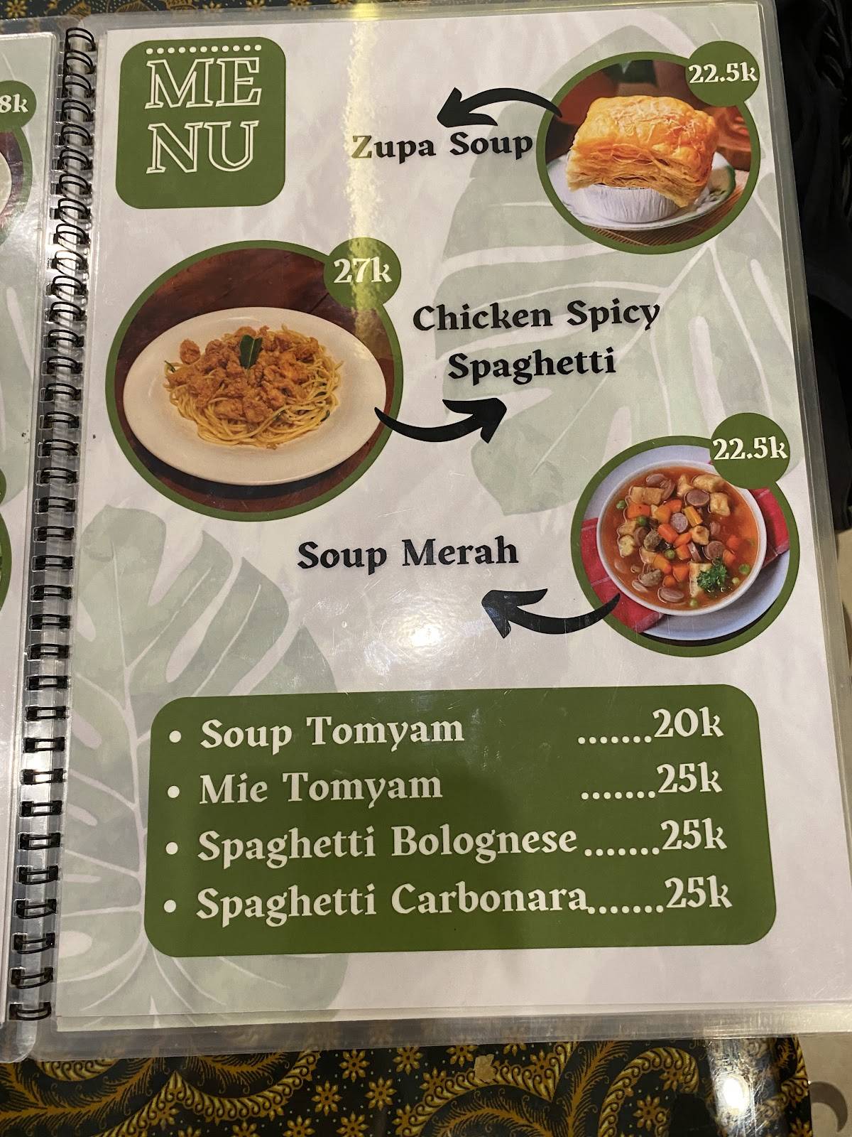 Toko Roti Orion меню