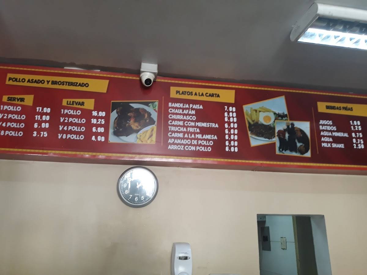 Top Chicken меню