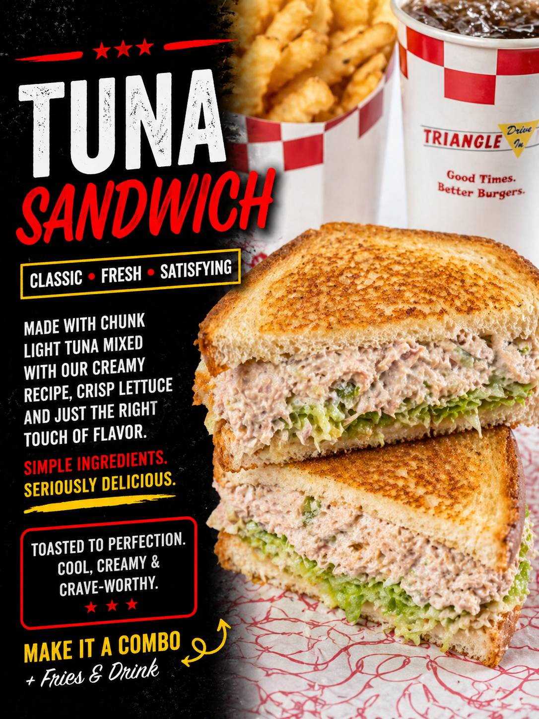 Triangle Drive In Burgers(Barstow) меню