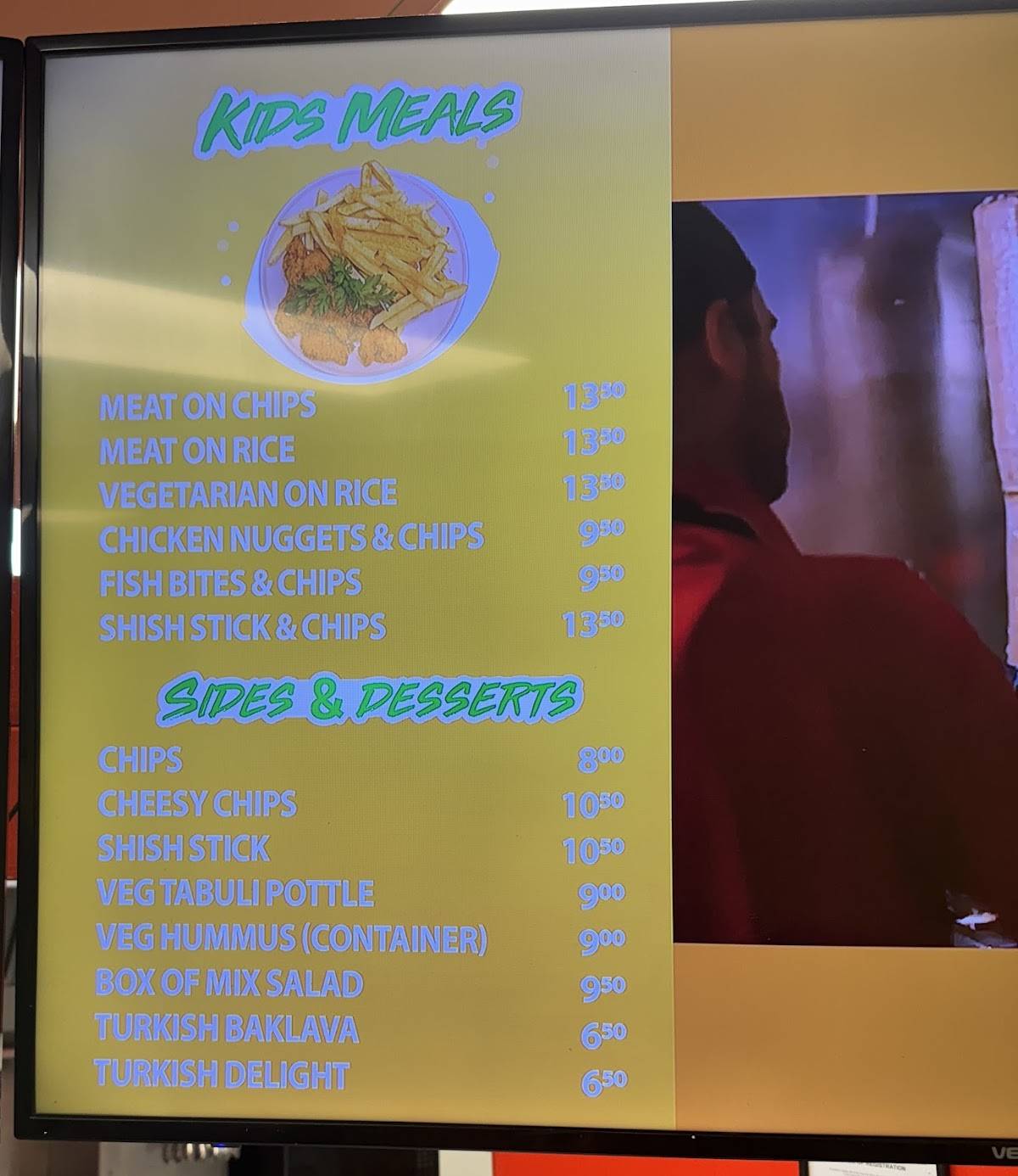 Turkish Kebabs меню