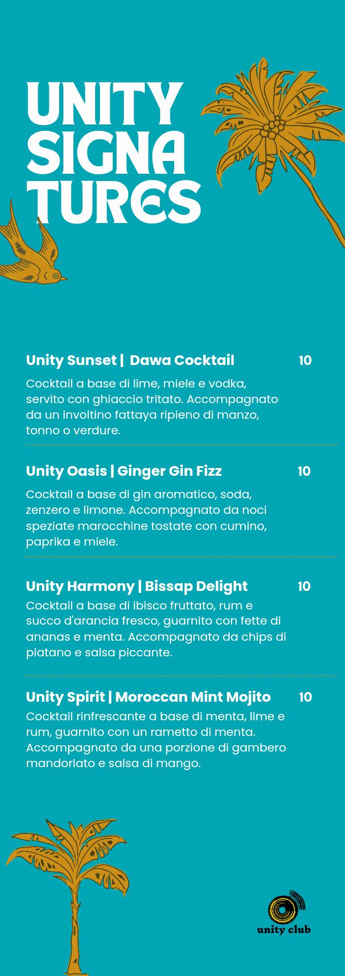 Unity меню