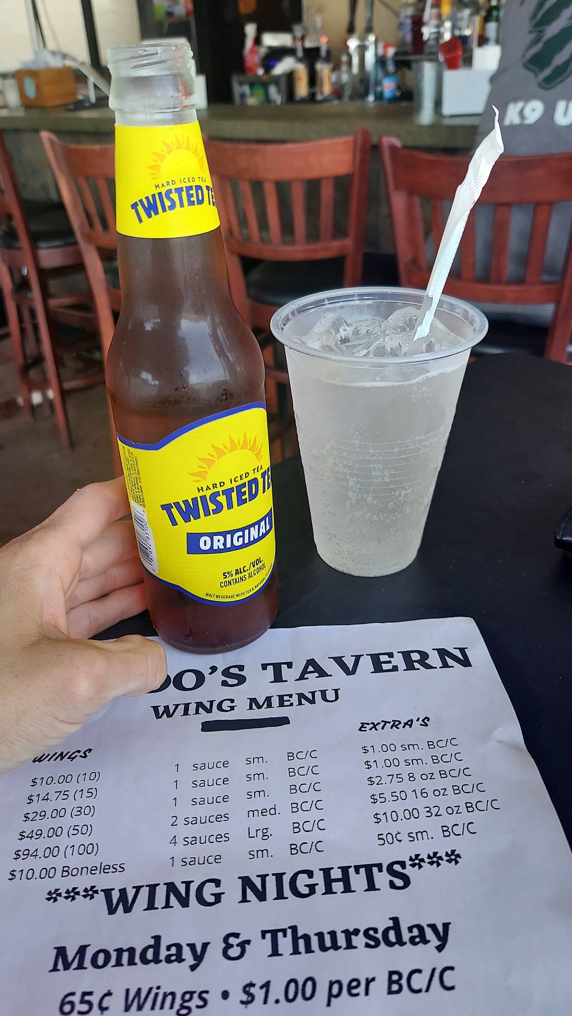 Waldo's Tavern меню