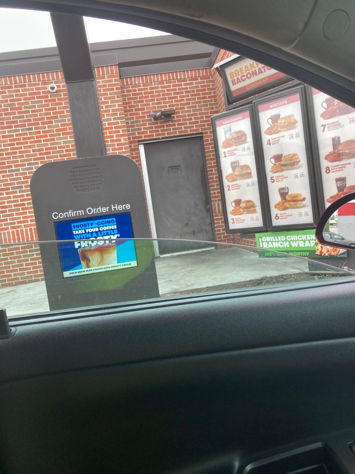 Wendy's меню