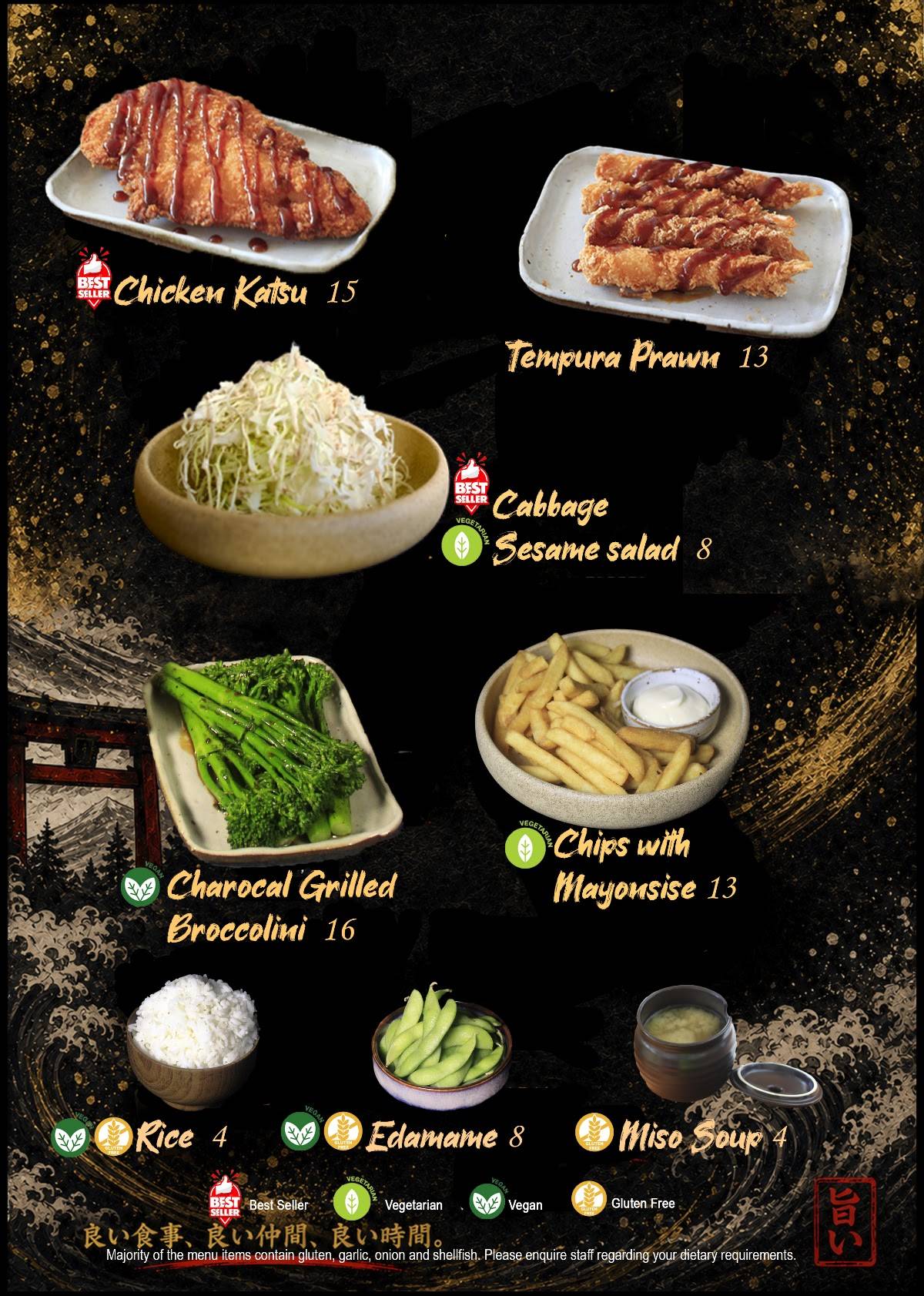 Merge Pan-Asian Yakitori Bar меню
