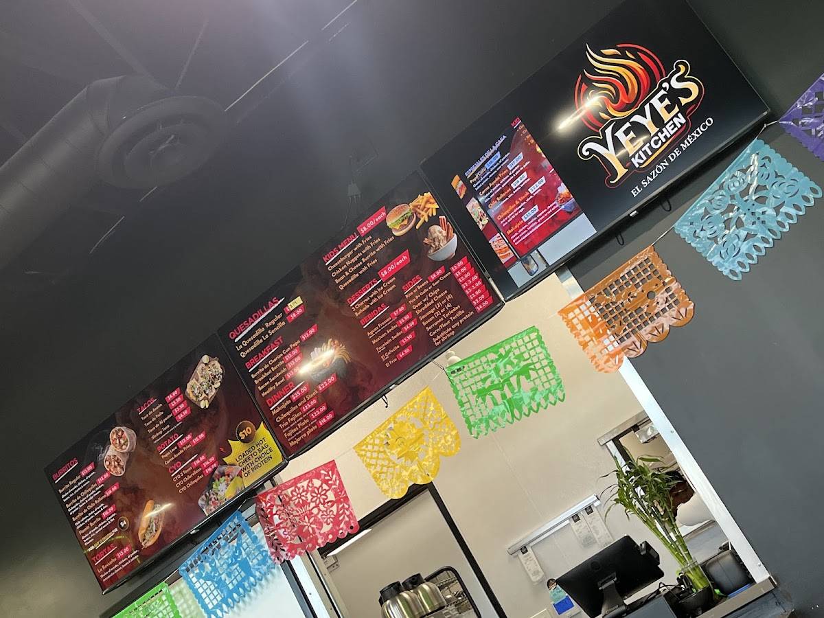 Yeye's Kitchen меню