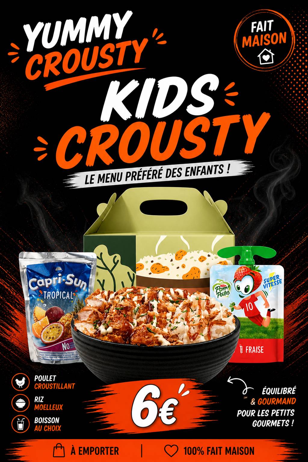 Yummy Crousty меню