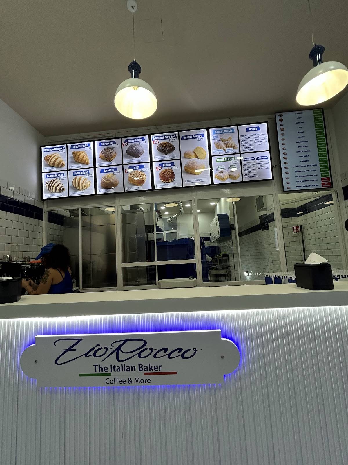 Zio Rocco Lab Store Roma меню