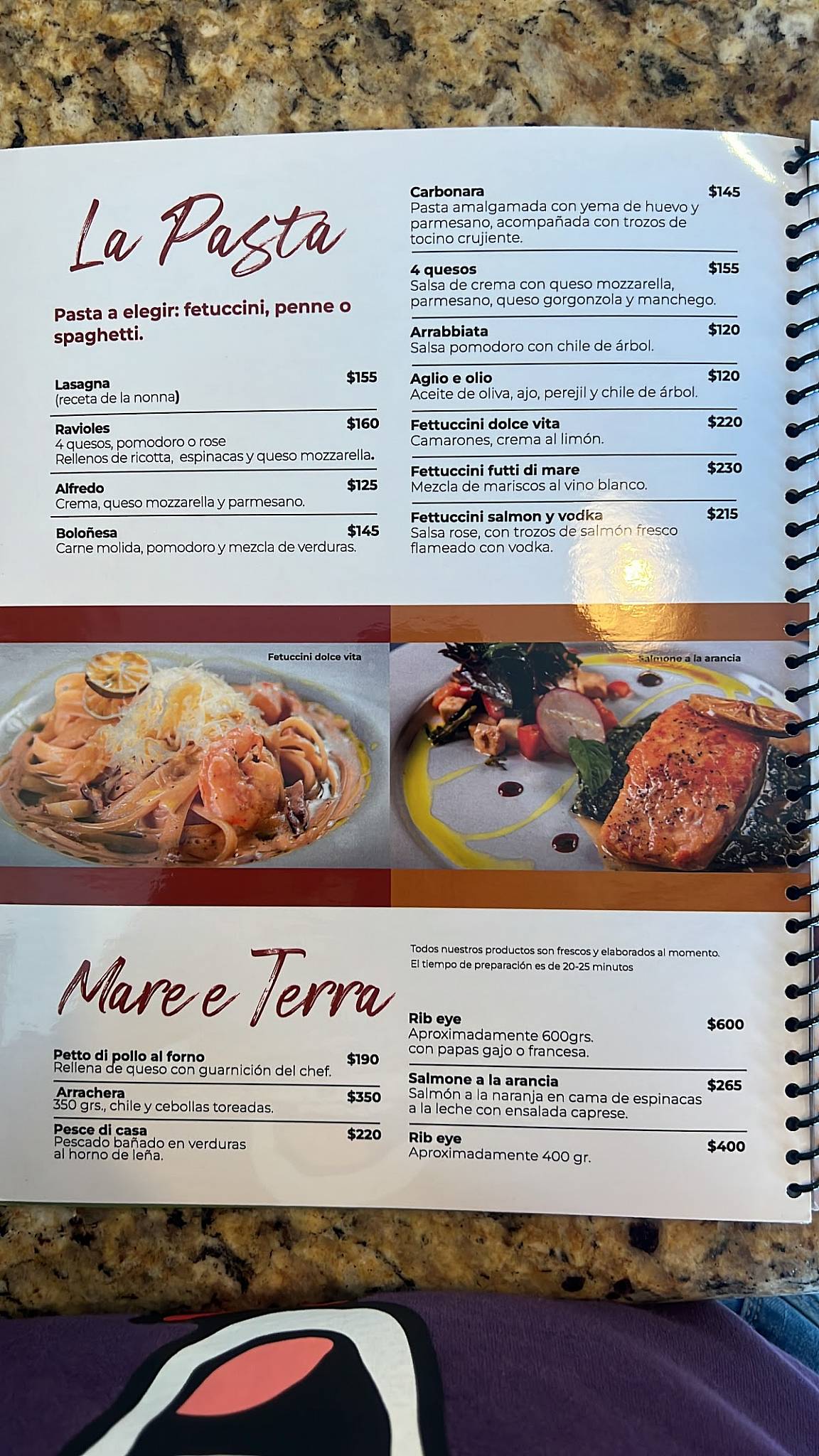 il Grin Trattoria Ristorante меню