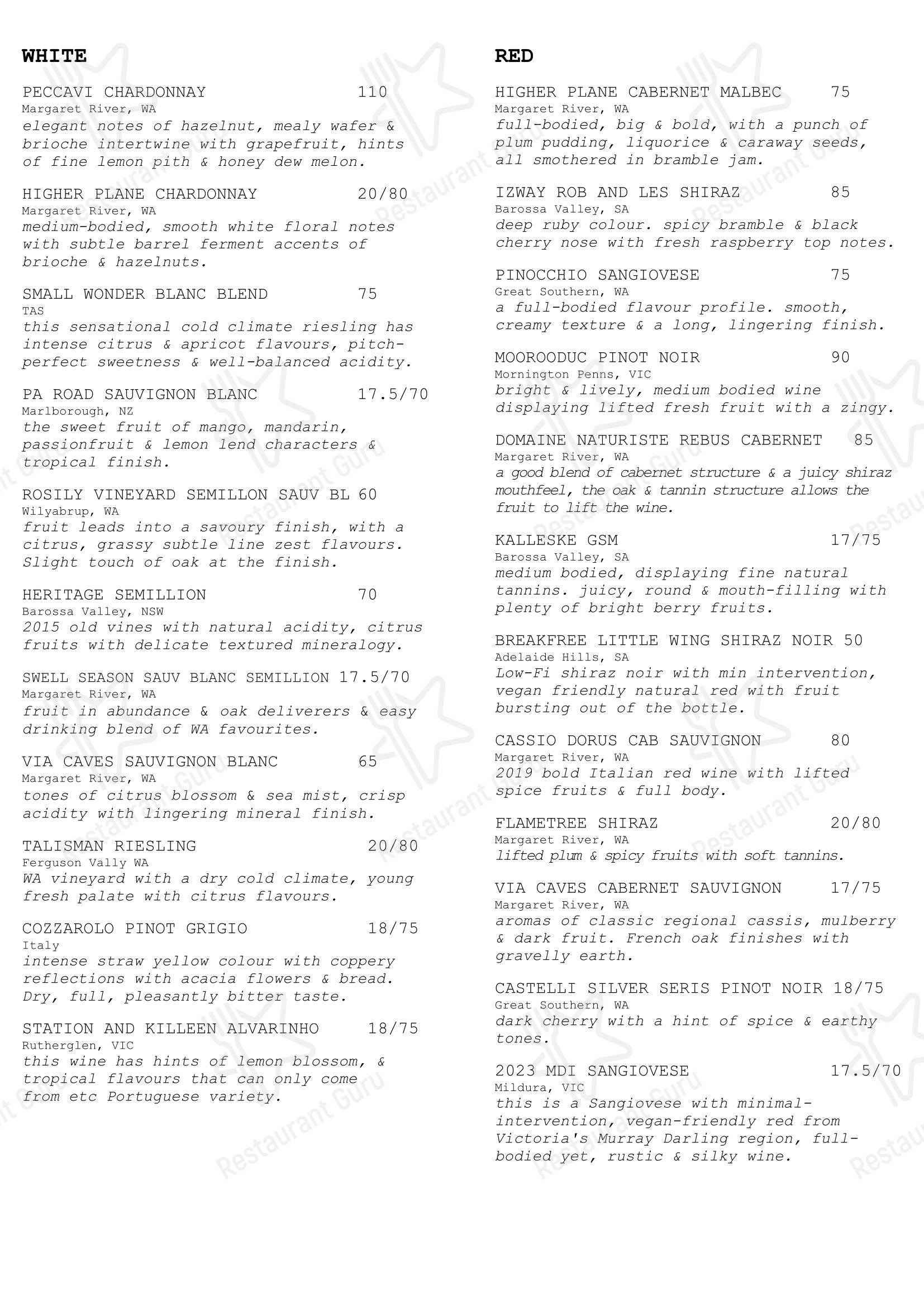 Kitsch Bar Asia в Лидервилле - Крафт меню
