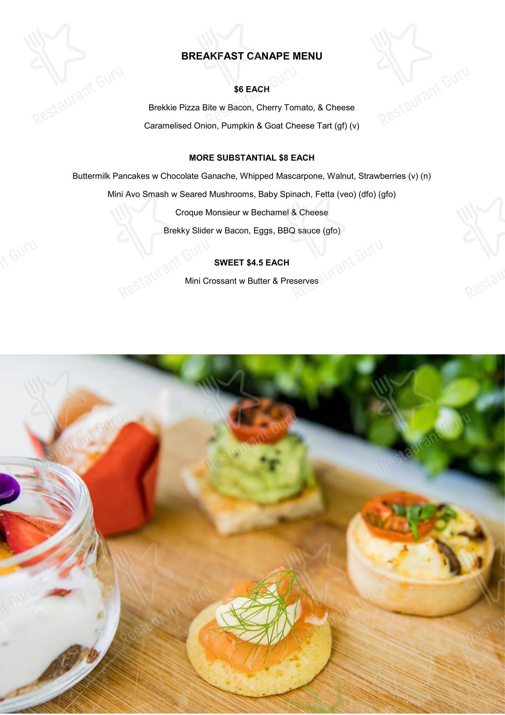 Drink menu паба и бара Little Way в Недлендсе