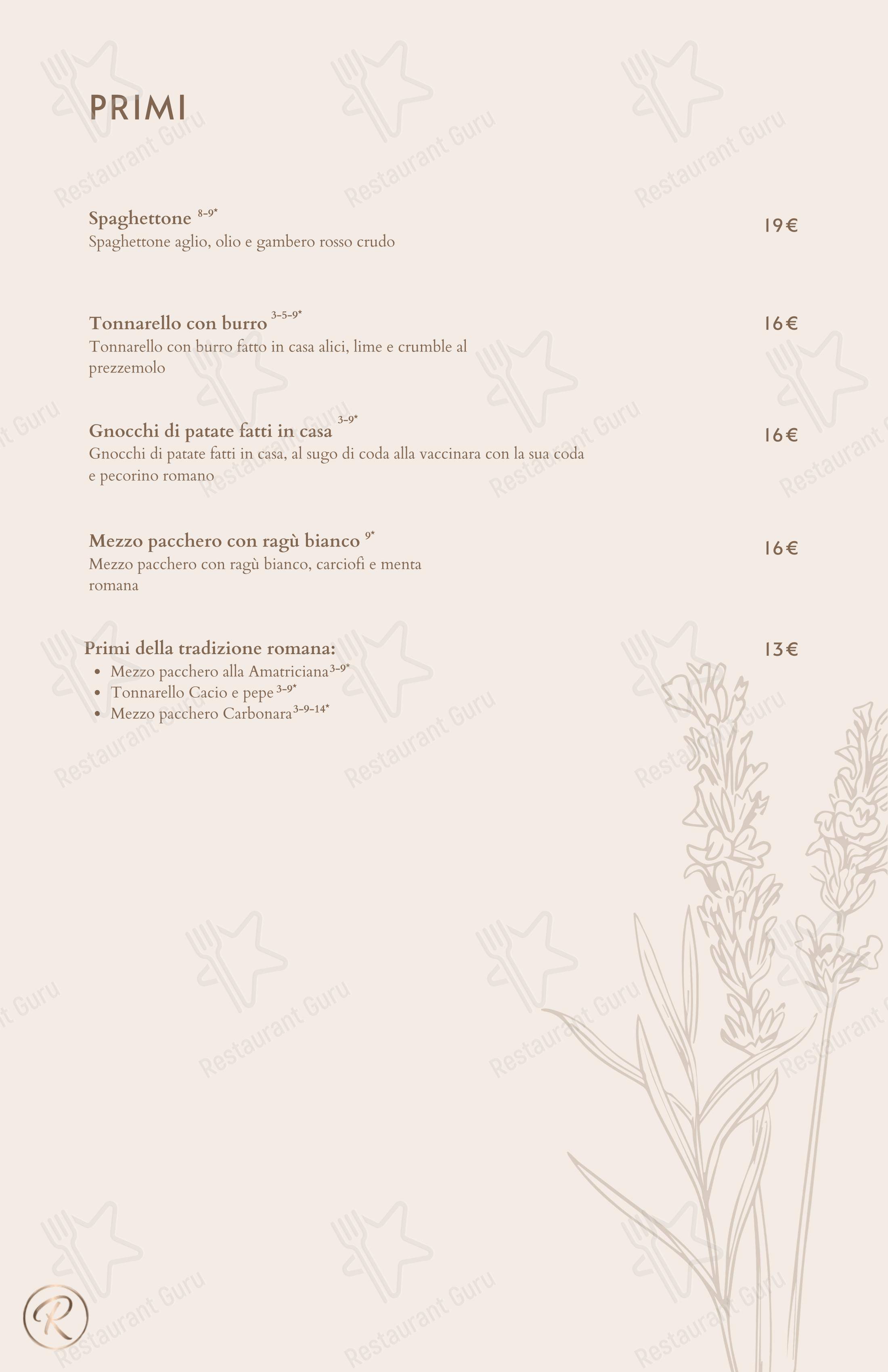 菜单 ресторана Green Reserva - Restaurant & Pizzeria
