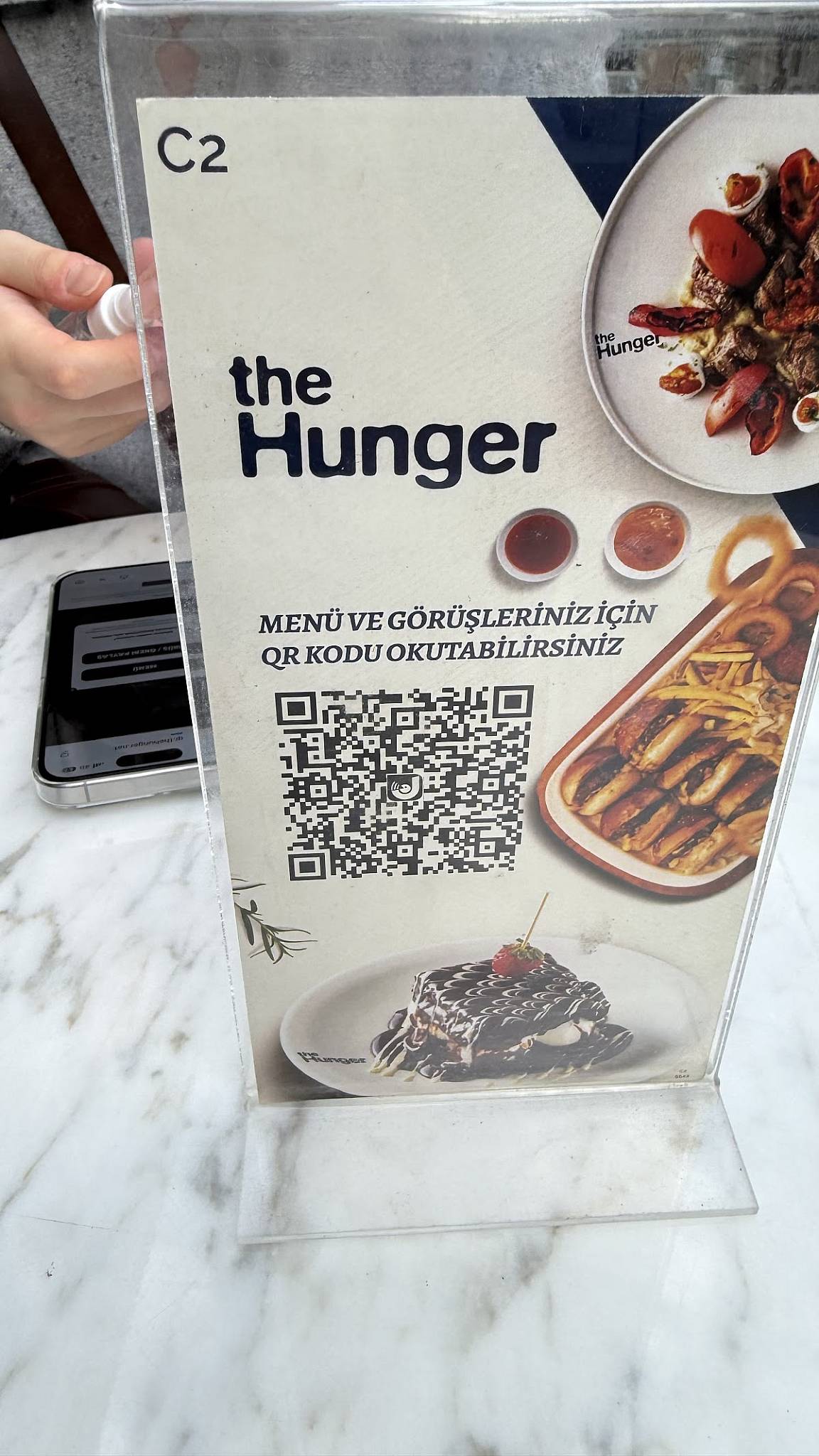 theHunger меню
