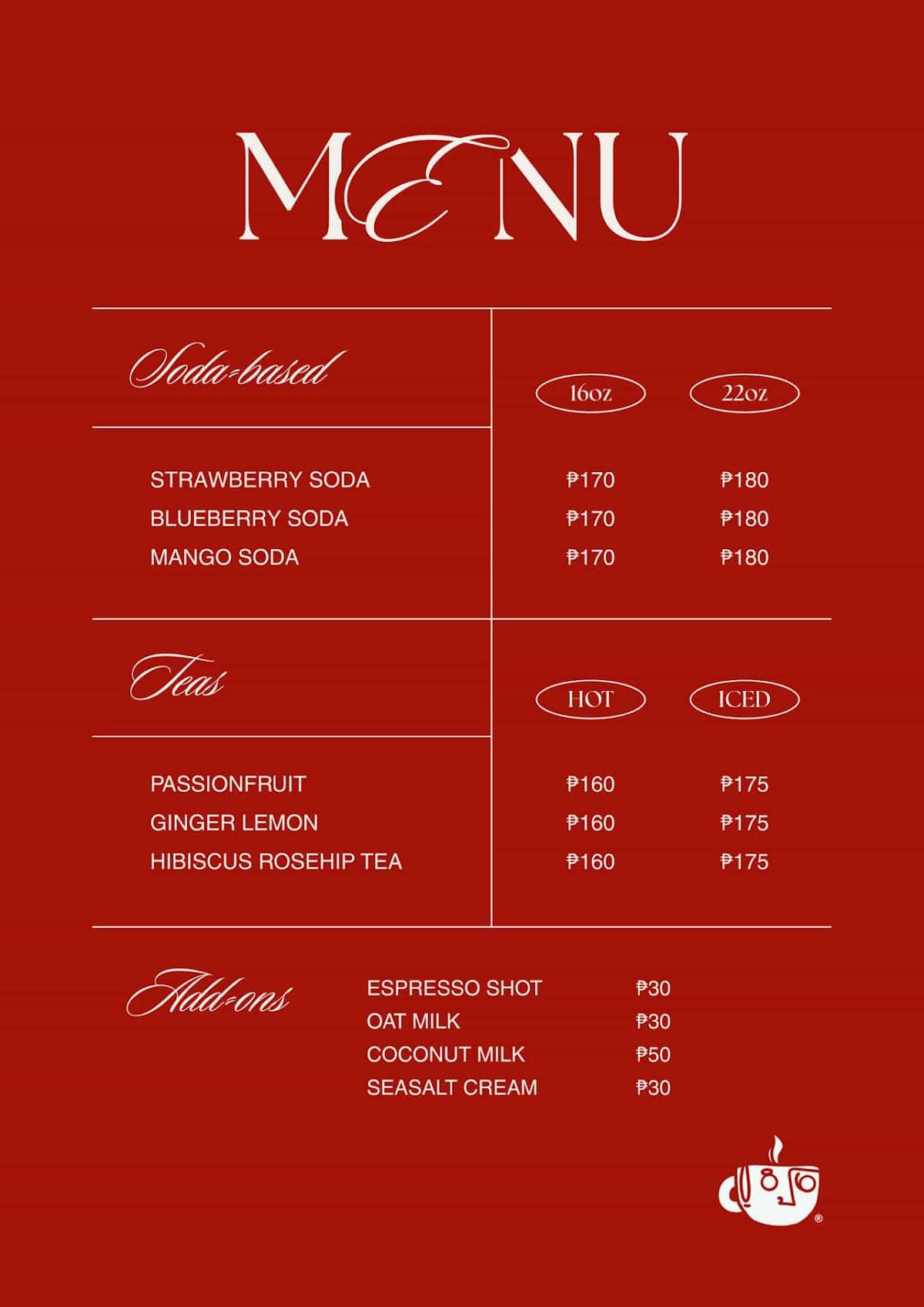 0826Cafe меню