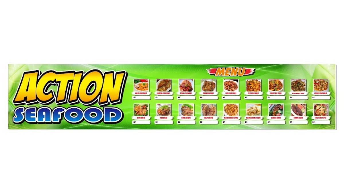 ACTION seafood меню