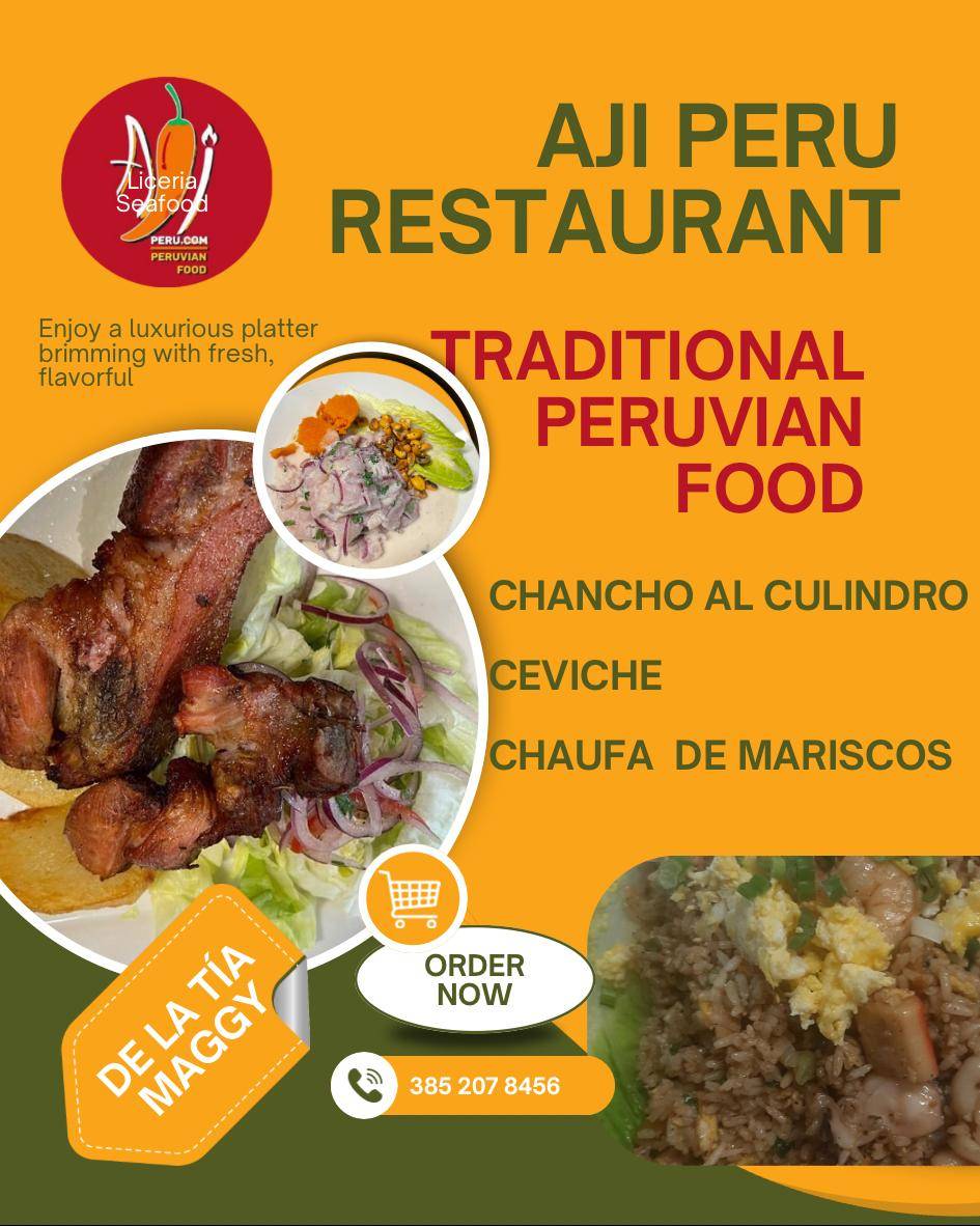 AJI PERU PROVO меню
