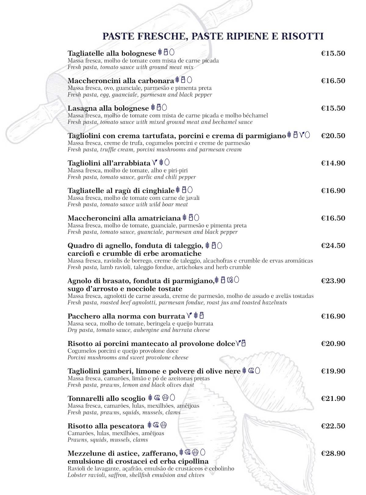 Castello di Norcia - Ristorante Italiano Pizzeria меню