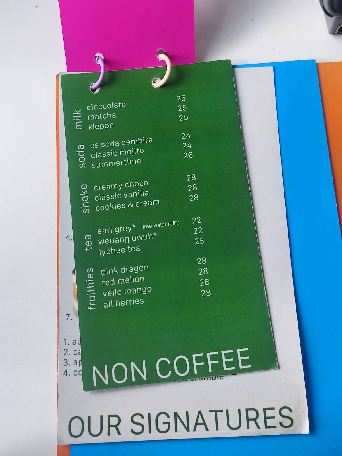 Ancala Coffee & Bistro меню