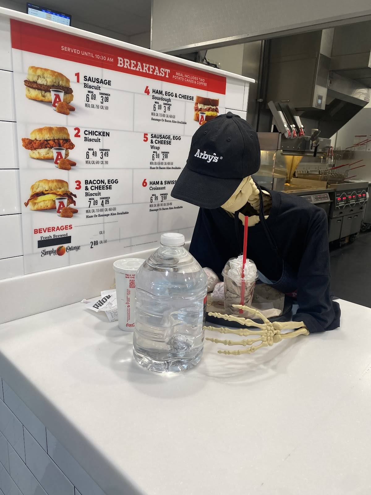 Arby's меню