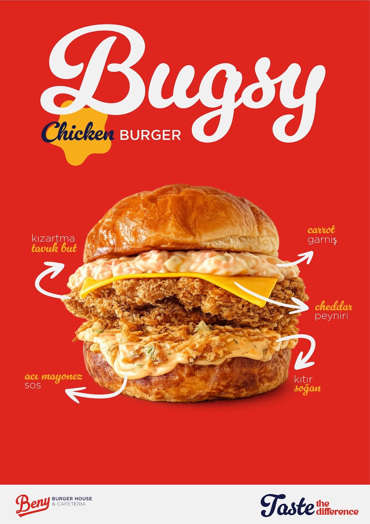 Beny Burger House & Cafeteria меню