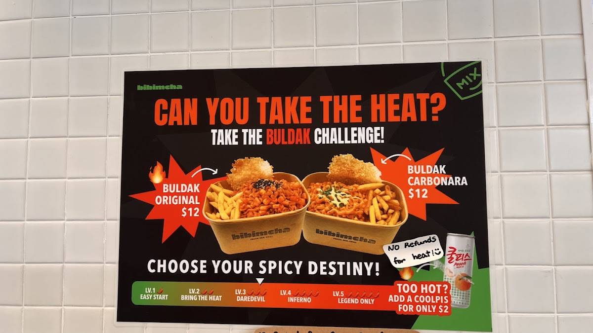 Bibimcha Springfield Central меню