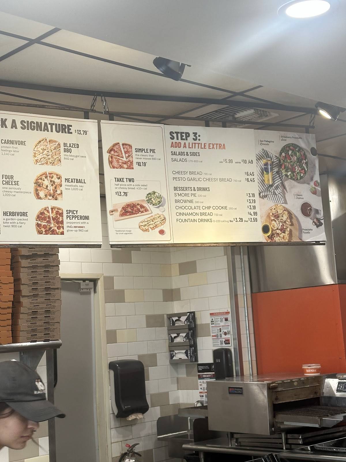 Blaze Pizza меню