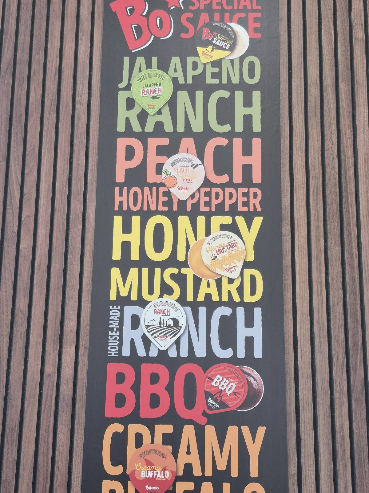 Bojangles меню