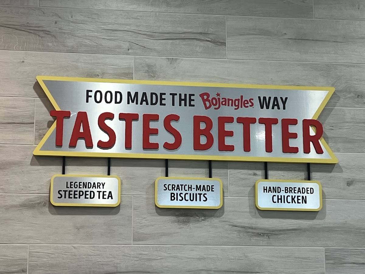 Bojangles меню