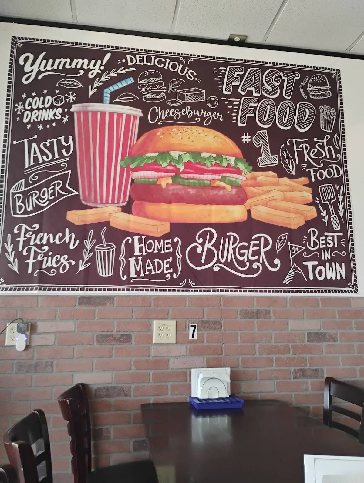 Busta's Burgers меню