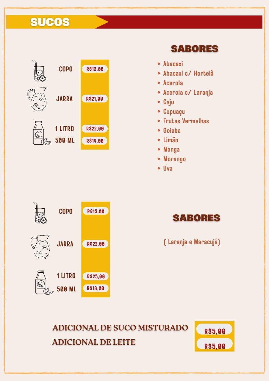 COPA LANCHES & GRELHADOS меню