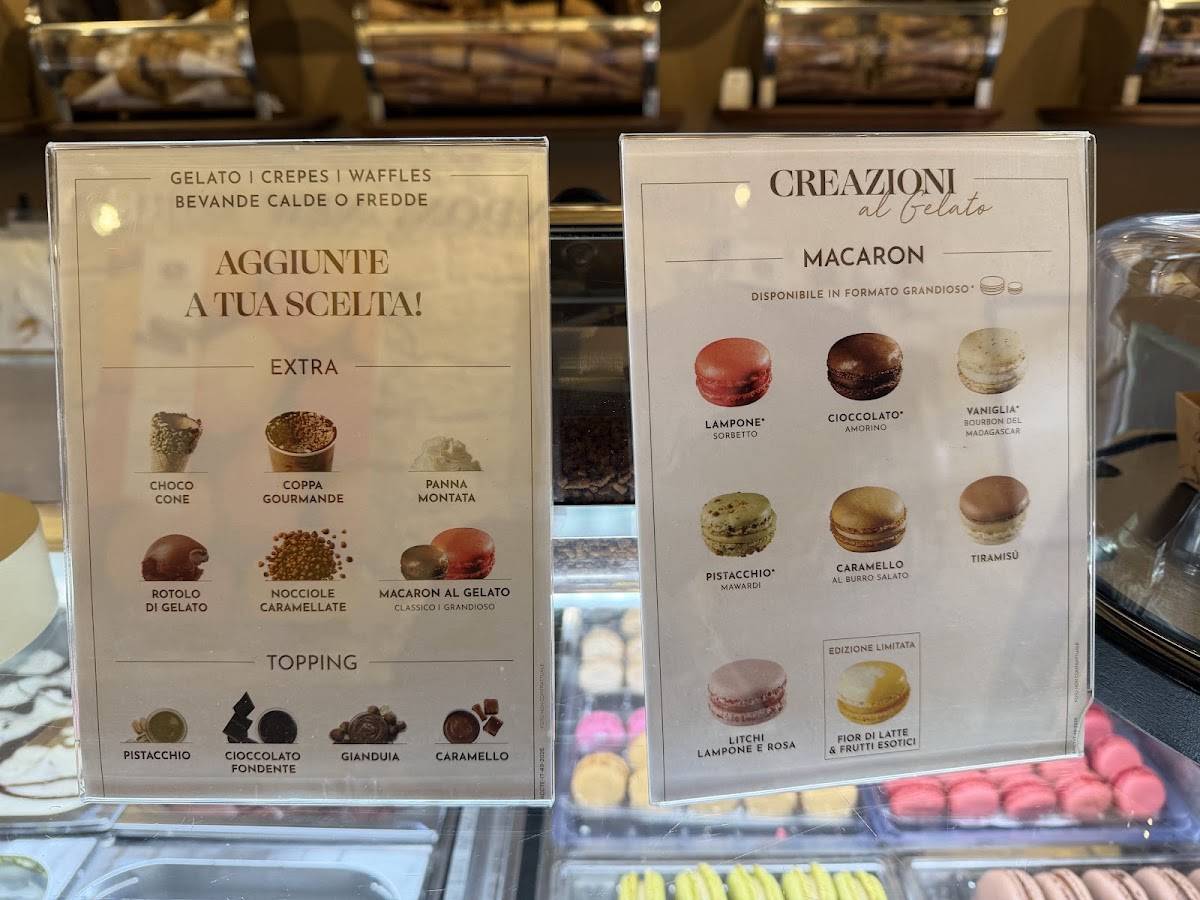 Amorino Gelato - Roma Trevi меню