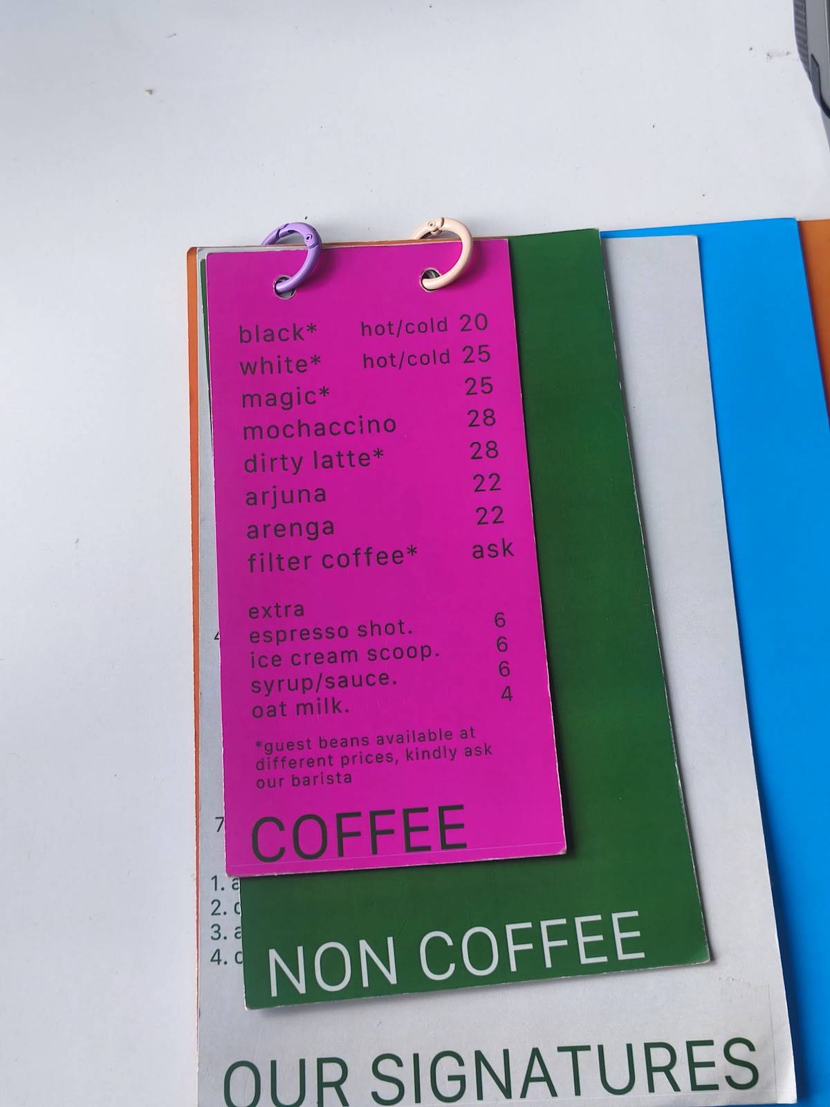 Ancala Coffee & Bistro меню