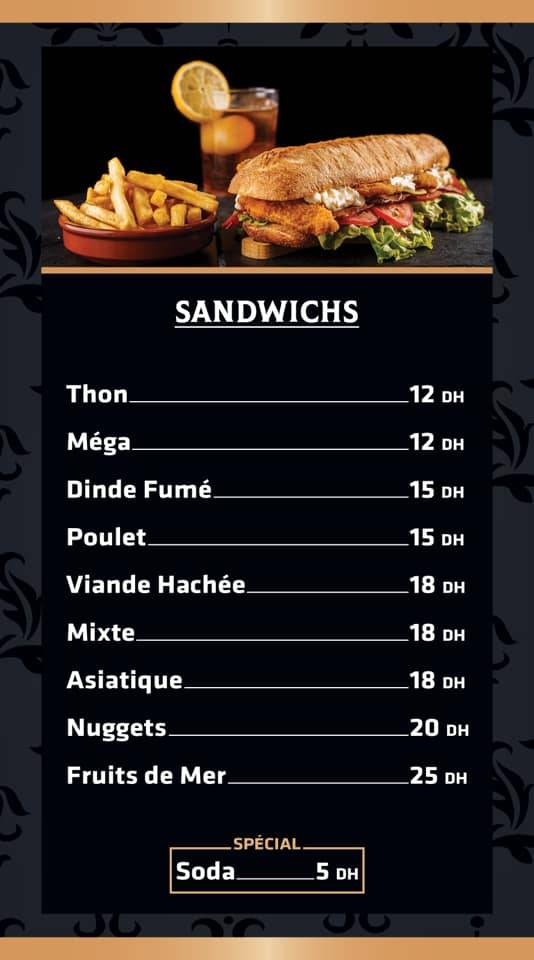 Café Rico Sabor меню