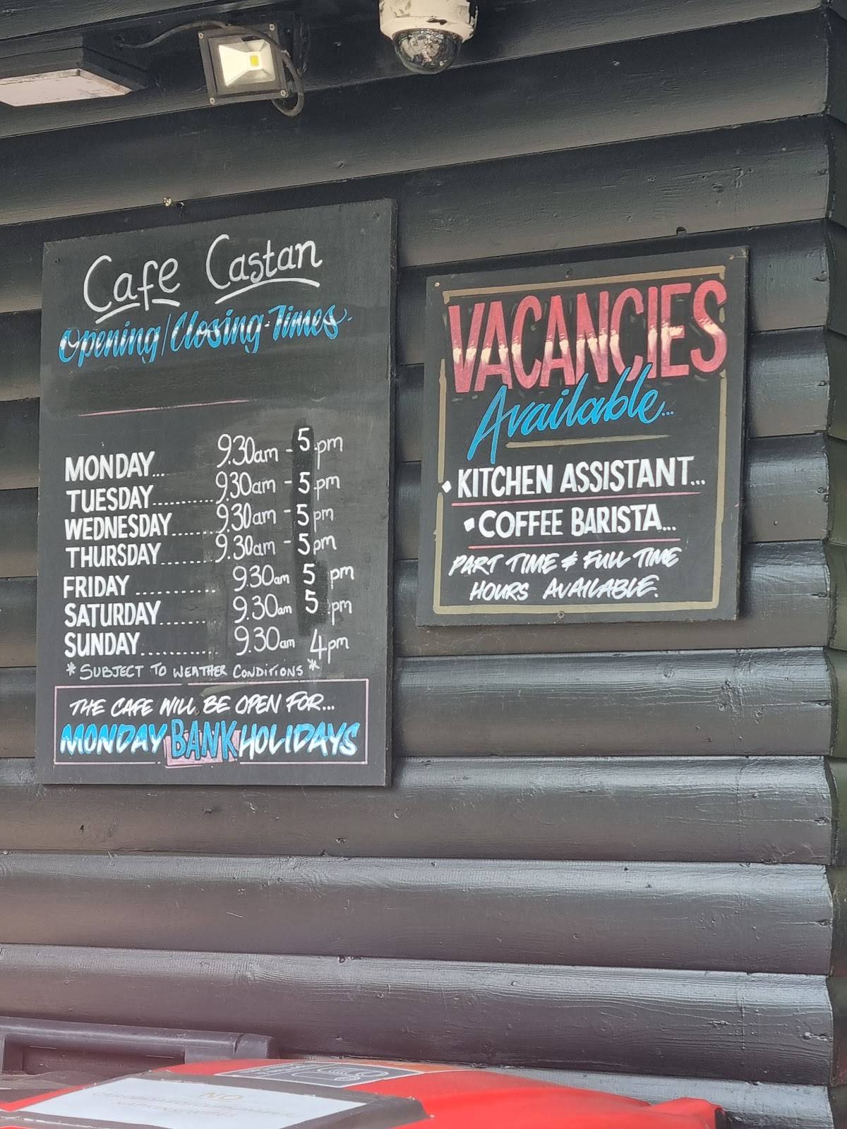 Cafe Castan меню